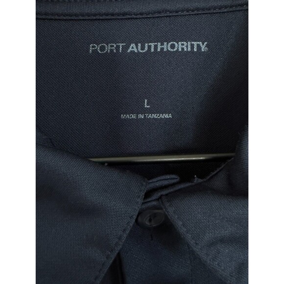Port Authority Mens Large L Polo Shirt Moisture Wicking Silk Touch Performance - Picture 3 of 6